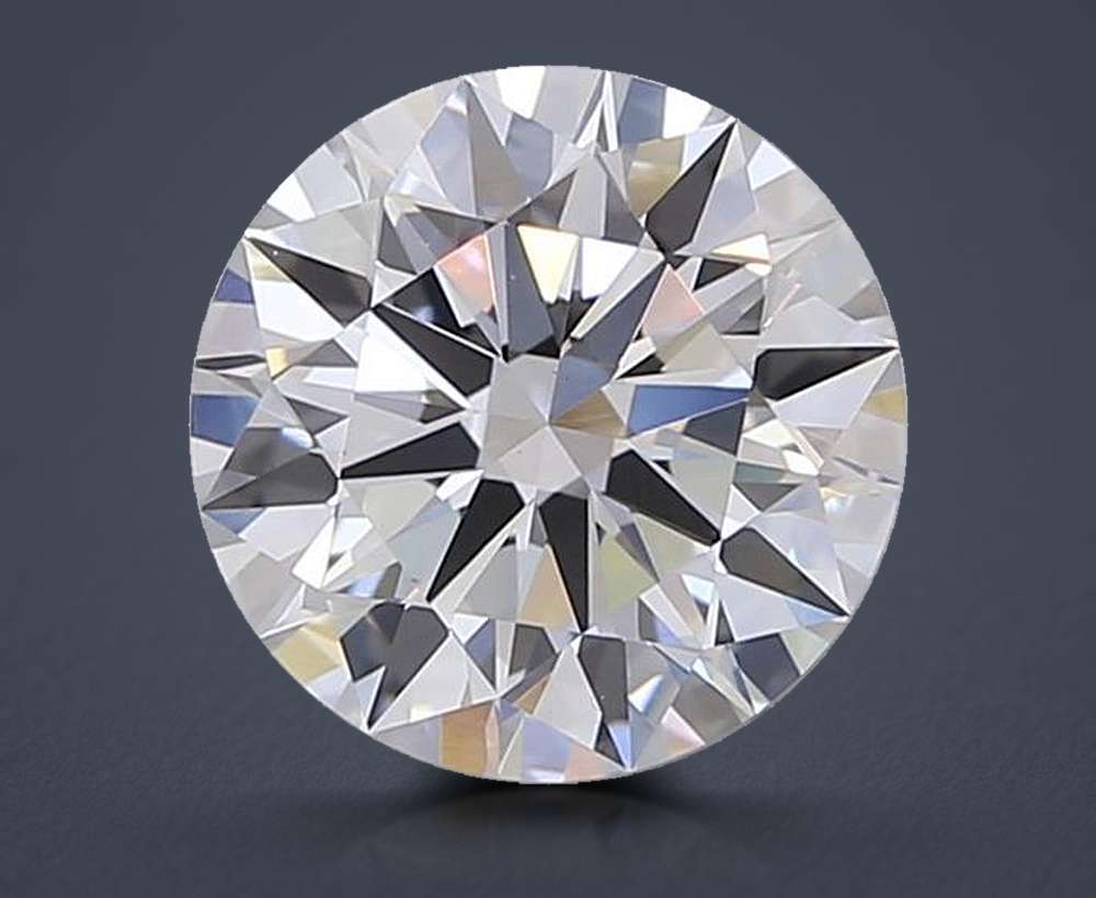 2.50ct E VS1 Rare Carat Ideal Cut Round Lab Grown Diamond
