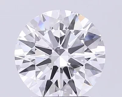 2.35ct D FL Rare Carat Ideal Cut Round Lab Grown Diamond