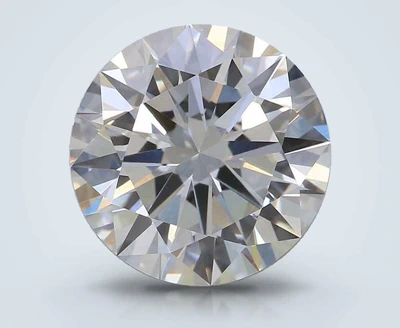 3.08ct F VVS2 Rare Carat Ideal Cut Round Lab Grown Diamond