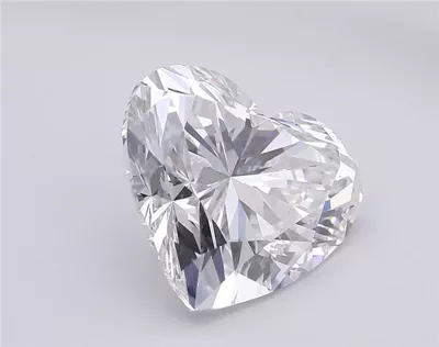 13.67ct F VS2 Rare Carat Ideal Cut Heart Lab Grown Diamond