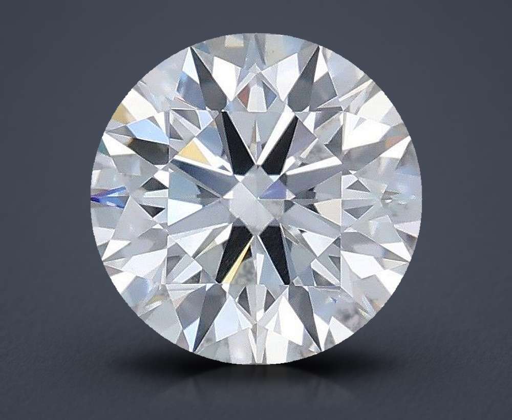 1.19ct F SI1 Rare Carat Ideal Cut Round Lab Grown Diamond