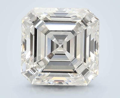 4.08ct F VS1 Excellent Cut Asscher Lab Grown Diamond
