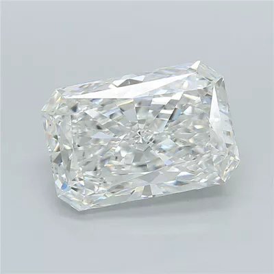 3.05ct F VS1 Rare Carat Ideal Cut Radiant Lab Grown Diamond