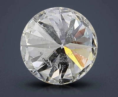 3.00ct I SI2 Rare Carat Ideal Cut Round Diamond