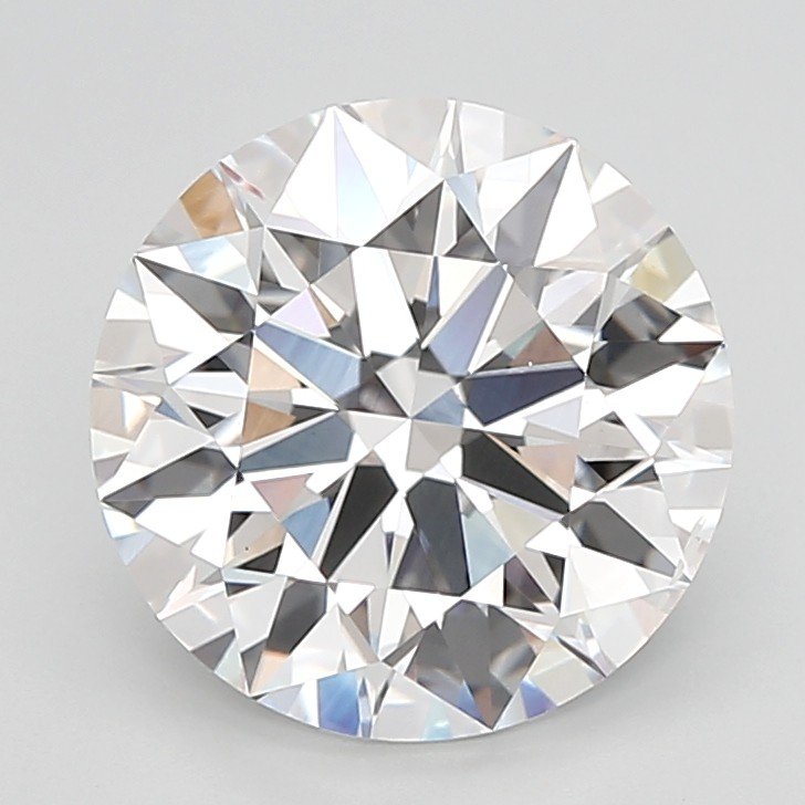 6.04ct E VVS2 Rare Carat Ideal Cut Round Lab Grown Diamond