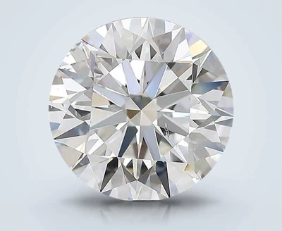 3.70ct G SI1 Excellent Cut Round Diamond