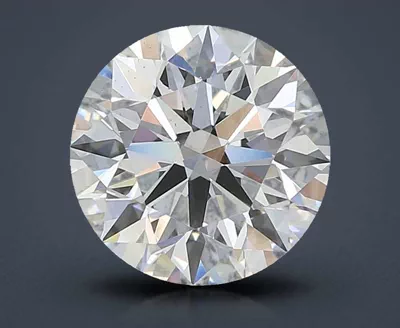 3.01ct E VS2 Rare Carat Ideal Cut Round Lab Grown Diamond