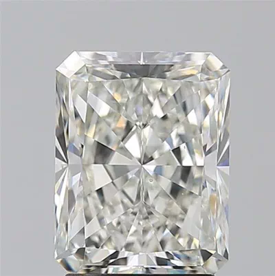 2.01ct J VS2 Very Good Cut Radiant Diamond