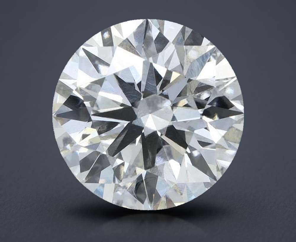 5.92ct G VVS2 Rare Carat Ideal Cut Round Lab Grown Diamond