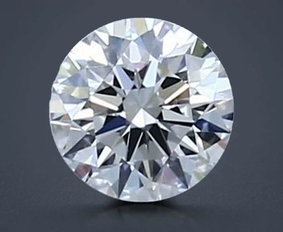 0.40ct F IF Rare Carat Ideal Cut Round Diamond