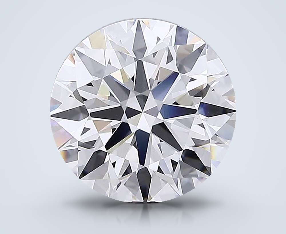 6.74ct D VS1 Rare Carat Ideal Cut Round Lab Grown Diamond