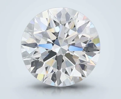 1.27ct D VVS2 Rare Carat Ideal Cut Round Lab Grown Diamond