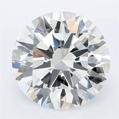 5.90ct F VVS2 Excellent Cut Round Lab Grown Diamond