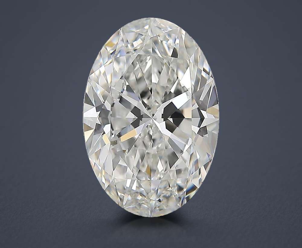 5.51ct G VS1 Rare Carat Ideal Cut Oval Diamond