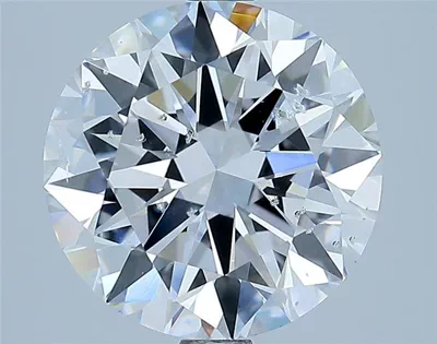3.01ct D SI2 Very Good Cut Round Diamond