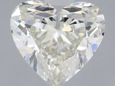 0.70ct K SI1 Rare Carat Ideal Cut Heart Diamond