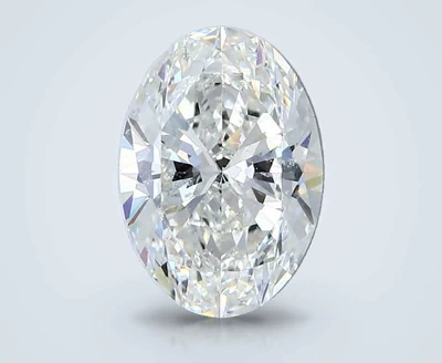 2.52ct H SI2 Rare Carat Ideal Cut Oval Diamond