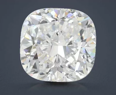 1.08ct D VVS1 Rare Carat Ideal Cut Cushion Lab Grown Diamond