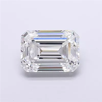 5.06ct D VS2 Excellent Cut Emerald Lab Grown Diamond