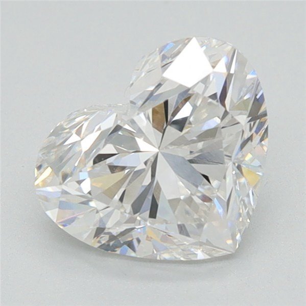 1.35ct F VVS2 Rare Carat Ideal Cut Heart Lab Grown Diamond