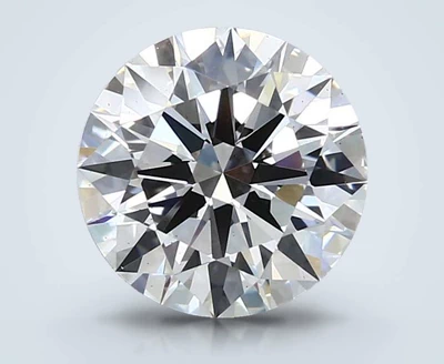 2.51ct F VS2 Rare Carat Ideal Cut Round Lab Grown Diamond