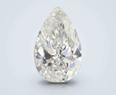 7.07ct E VVS2 Rare Carat Ideal Cut Pear Lab Grown Diamond