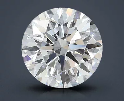 3.37ct D IF Rare Carat Ideal Cut Round Lab Grown Diamond