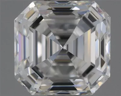 0.90ct H VS1 Very Good Cut Asscher Diamond