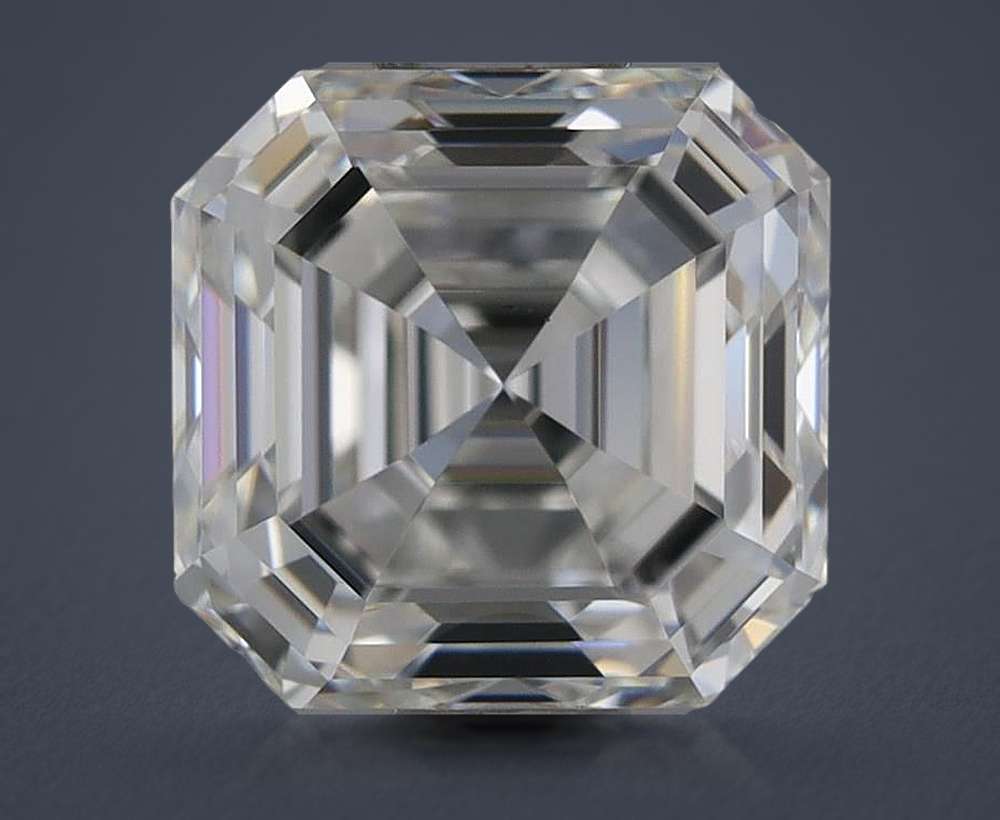 0.90ct H VS1 Very Good Cut Asscher Diamond