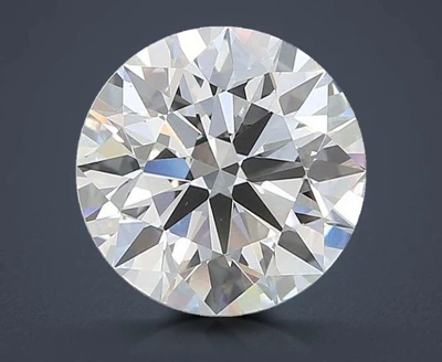 2.54ct D VS1 Rare Carat Ideal Cut Round Lab Grown Diamond