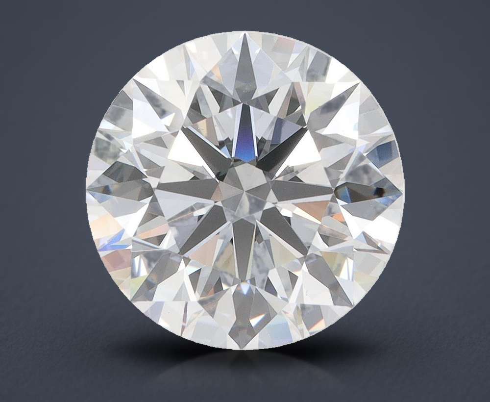 5.35ct D VVS1 Rare Carat Ideal Cut Round Lab Grown Diamond