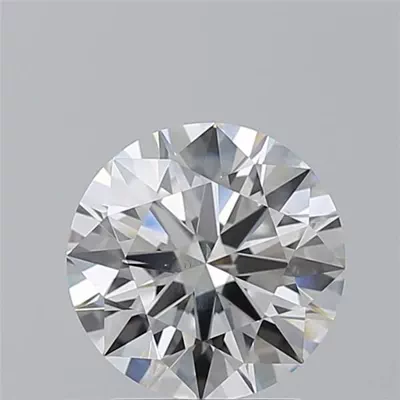 2.51ct F SI2 Rare Carat Ideal Cut Round Diamond
