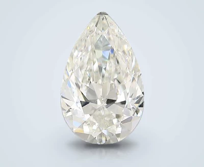 3.05ct J SI1 Rare Carat Ideal Cut Pear Diamond