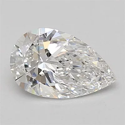 1.10ct E VVS2 Rare Carat Ideal Cut Pear Lab Grown Diamond