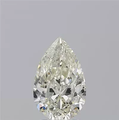 2.03ct J SI2 Rare Carat Ideal Cut Pear Diamond
