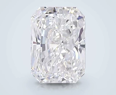 3.04ct E VS1 Rare Carat Ideal Cut Radiant Lab Grown Diamond