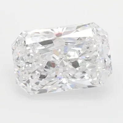 1.08ct D VVS1 Rare Carat Ideal Cut Radiant Lab Grown Diamond