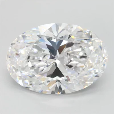 4.06ct D VS1 Rare Carat Ideal Cut Oval Lab Grown Diamond