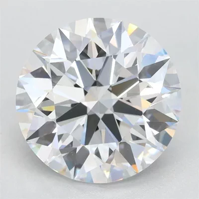 2.64ct D VVS1 Rare Carat Ideal Cut Round Lab Grown Diamond