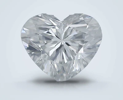 0.72ct H SI1 Rare Carat Ideal Cut Heart Diamond