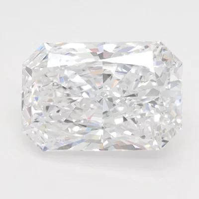 2.10ct D VVS1 Rare Carat Ideal Cut Radiant Lab Grown Diamond