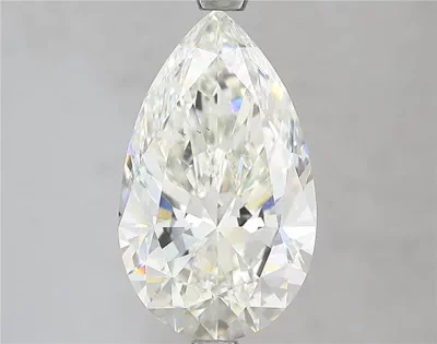 4.02ct J VS2 Rare Carat Ideal Cut Pear Diamond