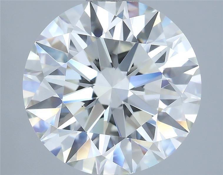 2.94ct I VS2 Rare Carat Ideal Cut Round Diamond