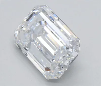 2.00ct E SI1 Excellent Cut Emerald Lab Grown Diamond