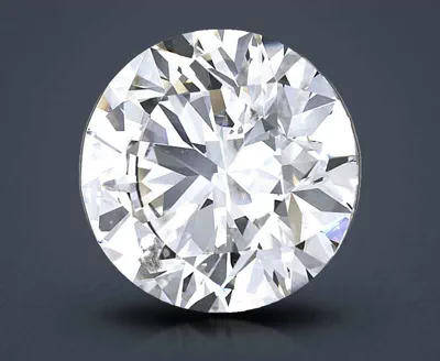 5.01ct J SI2 Rare Carat Ideal Cut Round Diamond
