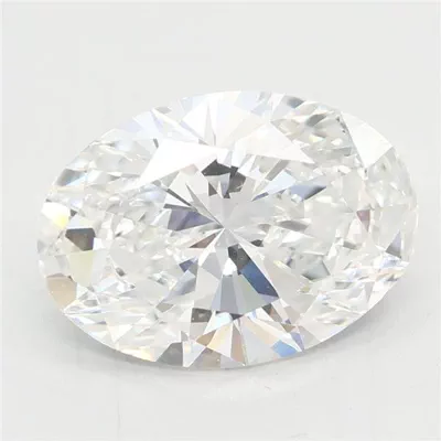 2.07ct F VVS2 Rare Carat Ideal Cut Oval Lab Grown Diamond