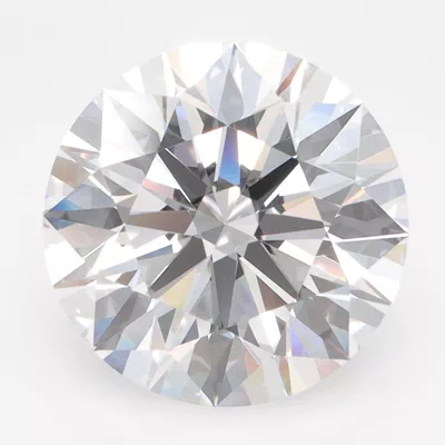 4.09ct D VVS1 Rare Carat Ideal Cut Round Lab Grown Diamond