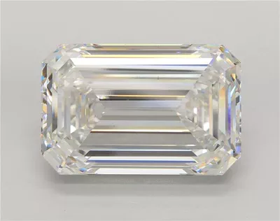 25.75ct G VS1 Rare Carat Ideal Cut Emerald Lab Grown Diamond