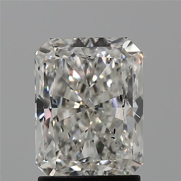 2.03ct K SI1 Rare Carat Ideal Cut Radiant Diamond
