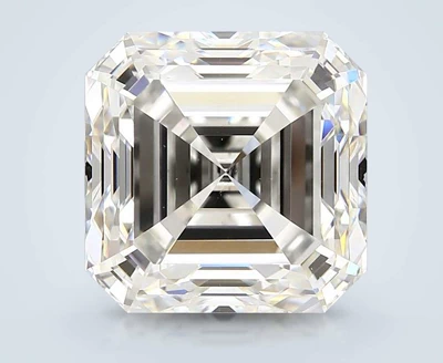 3.44ct G VS2 Rare Carat Ideal Cut Asscher Diamond